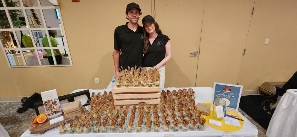 Meghan Weismiller of Modern Graze won Simple Tastes category with a delectable Curry Chicken Salad