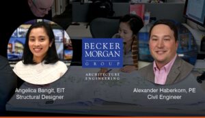 Becker Morgan Group picture of man and woman smiling