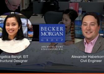 Becker Morgan Group Celebrates Professional Milestones of Two Team Members