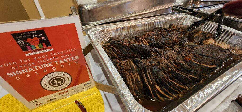 The Deli at Pecan Square's mouth watering Roast Beef