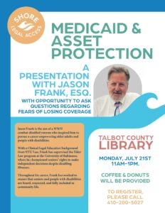Medicaid and Asset Protection Event