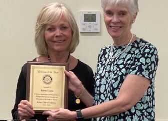 Robin Evans Selected as Rotary Club of Salisbury Rotarian of the Year