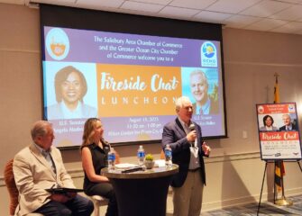 The SACC and Greater Ocean City Chambers Host a Fireside Chat