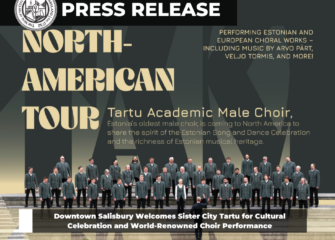 Downtown Salisbury Welcomes Sister City Tartu for Cultural Celebration and World-Renowned Choir Performance