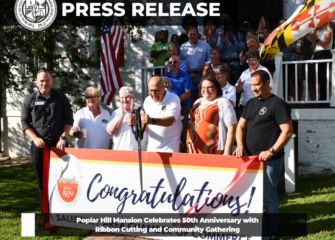 Poplar Hill Mansion Celebrates 50th Anniversary with Ribbon Cutting and Community Gathering