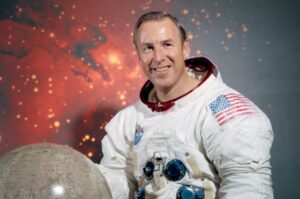 picture of astronaut smiling