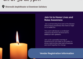 Community Gathers for Overdose Awareness Vigil to Honor Lives Lost and Inspire Hope