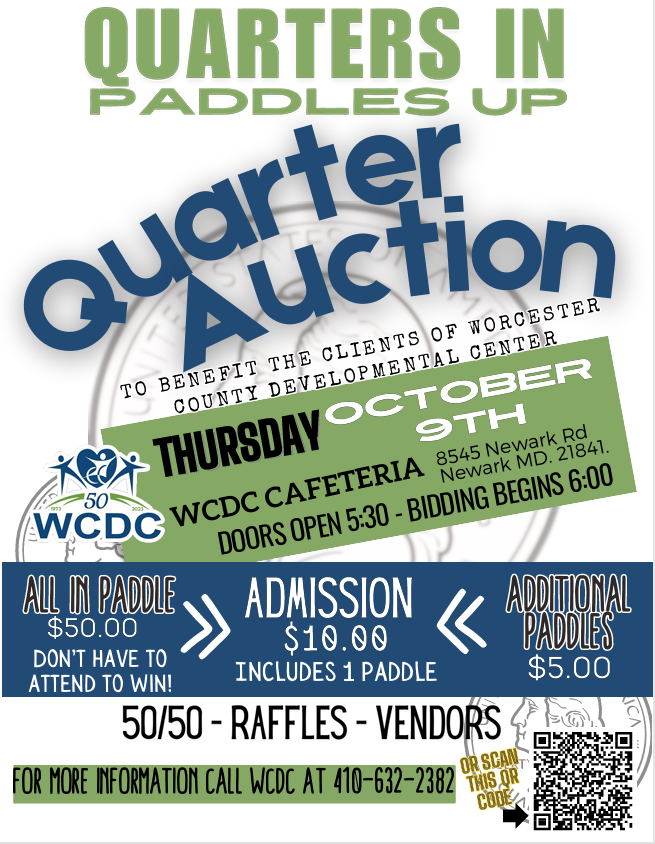 Worcester County Developmental Center 2nd Annual Quarter Auction - SBJ