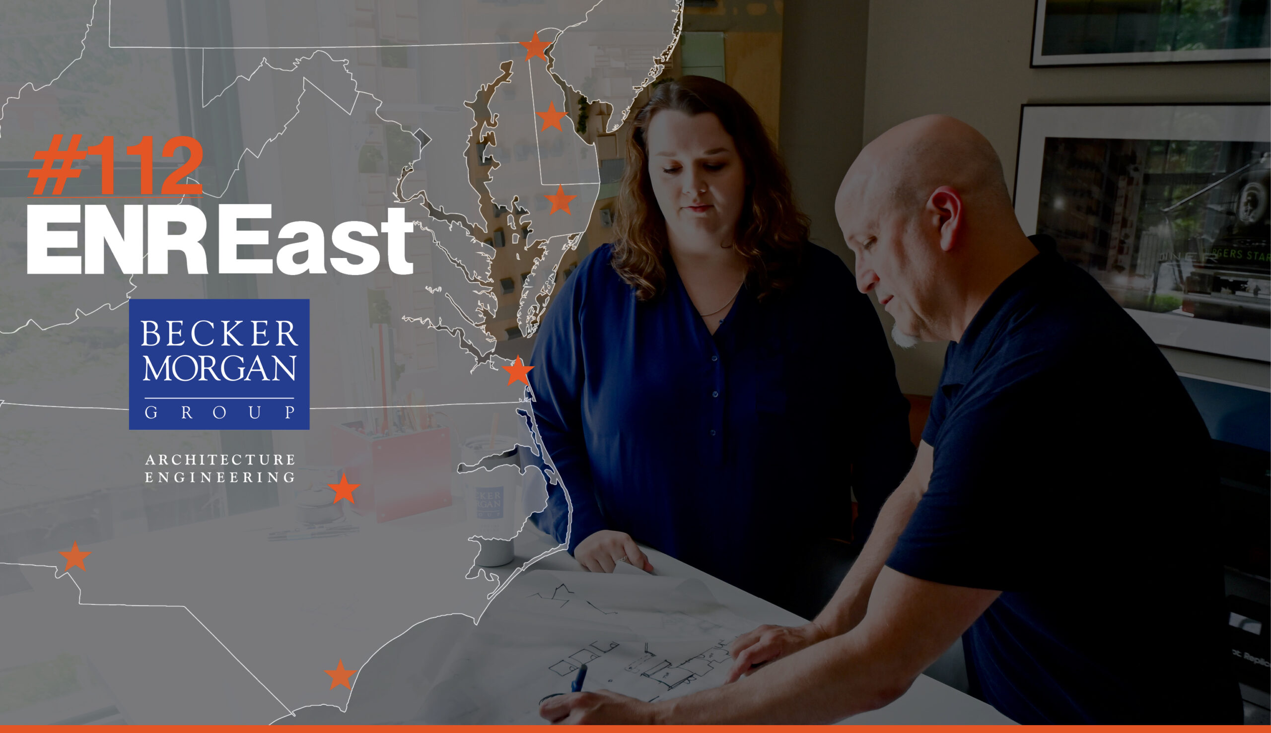 Becker Morgan Group Ranks Among Top Design Firms in the East - SBJ