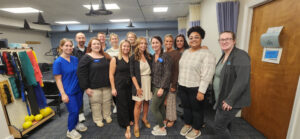 Cara Konlian, CEO for Aquacare Physical Therapy (center) surrounded by her amazing team!