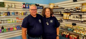 Community Farmacy owners, Andy and Teresa Davis