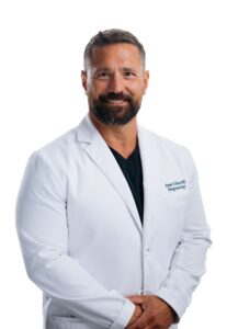 Peter O'Hare | TidalHealth A doctor smiling for his portrait