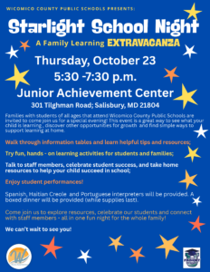 Oct 23 Starlight School Night starlight-school-night-flyer