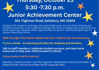 oin Us Thursday Evening (Oct. 23) for Starlight School Night: A Family Learning Extravaganza for WCPS Families with Students of All Ages