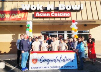 Salisbury Area Chamber of Commerce Welcomes Wok N Bowl with Ribbon-Cutting Celebration
