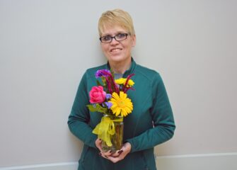 Faye Banks, PCT, is TidalHealth Peninsula Regional’s Sunshine Awardee for September  2025.