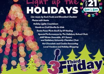 November 3rd Friday to Kick Off the Holiday Season in Downtown Salisbury