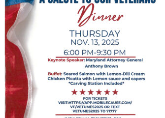 The SACC and UMES Host A Salute to Our Veterans Dinner – November 13. The SACC and UMES Host A Salute to Our Veterans Dinner – November 13.