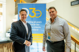 John Gehrig and Jay Bosley at D3's 30th Anniversary