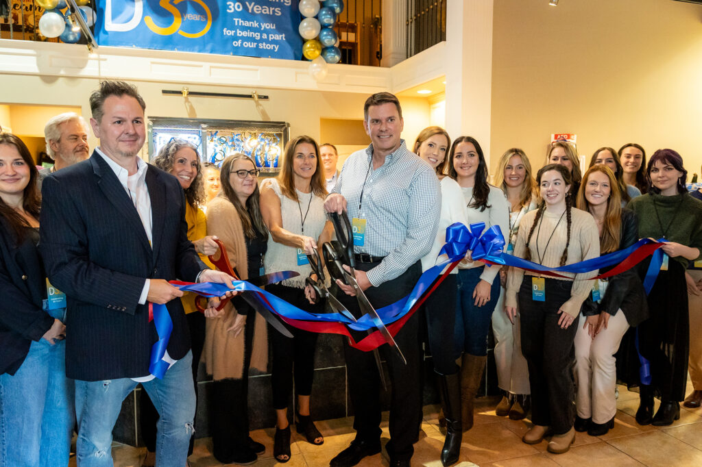 D3's 30th Anniversary Ribbon Cutting