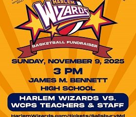 The Salisbury Sunrise Rotary Club to Welcome the Harlem Wizards November 9th The Salisbury Sunrise Rotary Club to Welcome the Harlem Wizards November 9th