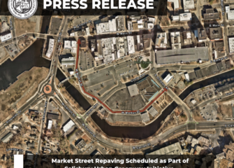 Market Street Repaving Scheduled as Part of Salisbury Urban Greenway Initiative