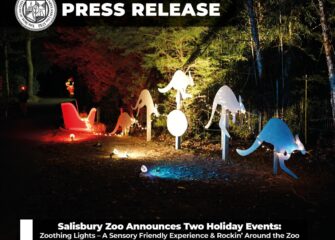 Salisbury Zoo Announces Two Holiday Events: Zoothing Lights – A Sensory Friendly Experience & Rockin’ Around the Zoo Salisbury Zoo Announces Two Holiday Events: Zoothing Lights – A Sensory Friendly Experience & Rockin’ Around the Zoo