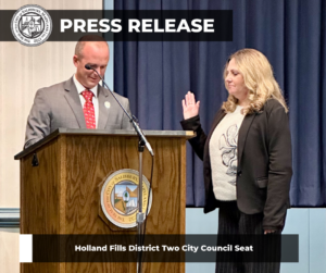 Holland Fills District Two City Council Seat Holland Fills District Two City Council Seat