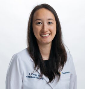 Audrey Khoury | TidalHealth A woman smiling for her portrait.