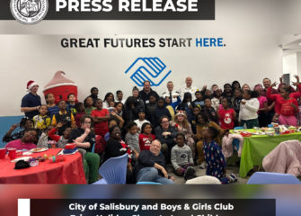 City of Salisbury and Boys & Girls Club Bring Holiday Cheer to Local Children