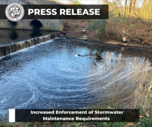 Increased Enforcement of Stormwater Maintenance Requirements