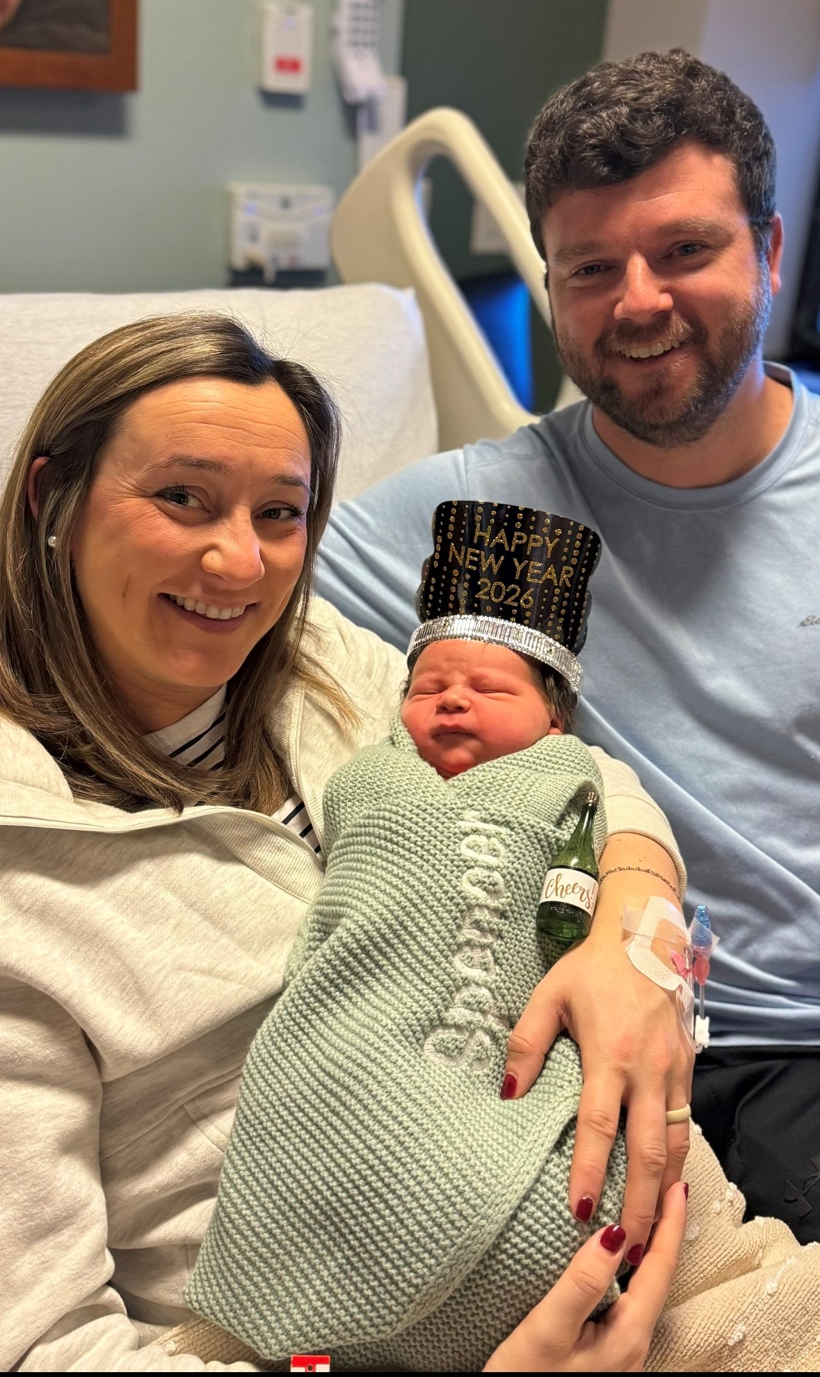 TidalHealth Peninsula Regional First Baby of 2026 - SBJ