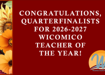 Quarterfinalists Announced for Wicomico Teacher of the Year