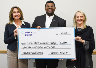 Delmarva Power donates to Wor-Wic scholarships