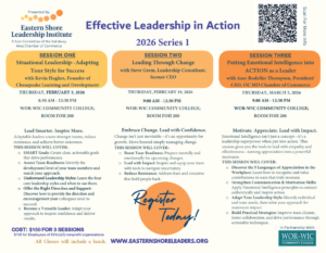 Eastern Shore Leadership Institute flyer