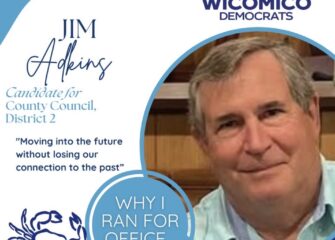 Jim Adkins Announces Candidacy for Wicomico County Council, District 2