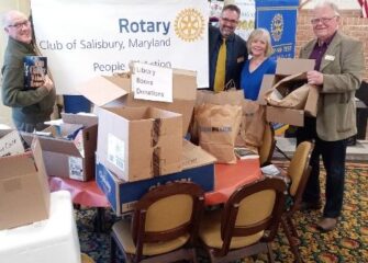 The Rotary Club of Salisbury Supports Wicomico County Library
