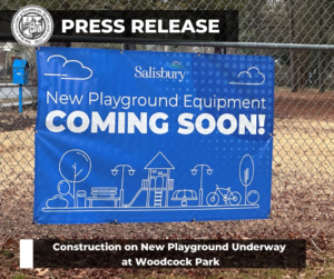 Construction on New Playground Underway at Woodcock Park Construction on New Playground Underway at Woodcock Park