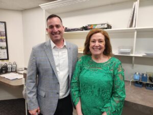 Greg Goldman, Mid-Atlantic Regional Vice President and Shirley Coulbourne, Branch Vice President