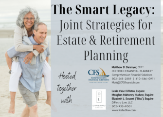 Local Planning Professionals Partner for Estate & Asset Protection Seminar in Millville, DE
