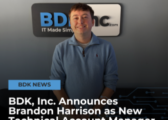 BDK Announces Brandon Harrison as New Technical Account Manager for the Salisbury, MD Region