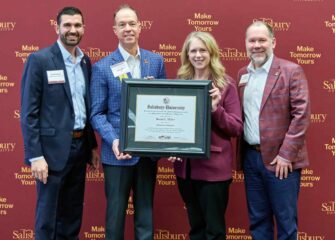 Brent Miller Named Honorary Alumnus by Salisbury University Brent Miller Named Honorary Alumnus by Salisbury University