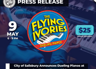 City of Salisbury Announces Dueling Pianos at Pohanka Riverwalk Amphitheater