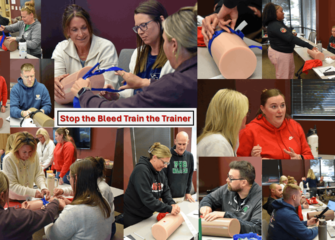 High School Health Education Teachers Complete “Stop the Bleed Train the Trainer” Training, Preparation for Teaching the Skills to Students