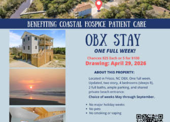 OBX Stay! Benefiting Coastal Hospice Patient Care