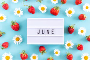 June calendar summer months (1)