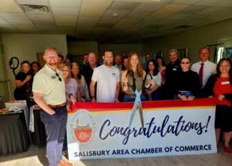 SACC Co‑Hosts Ribbon Cutting for Eastern Shore Core, Sandbar Yoga, and FishPit Charters