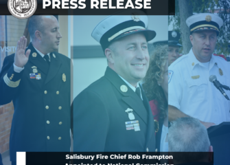 Salisbury Fire Chief Rob Frampton Appointed to National Commission