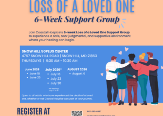Snow Hill 50Plus Center Bereavement Support Group