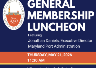 Executive Director Daniels of Maryland Port Administration to Speak at SACC MAY General Membership Luncheon